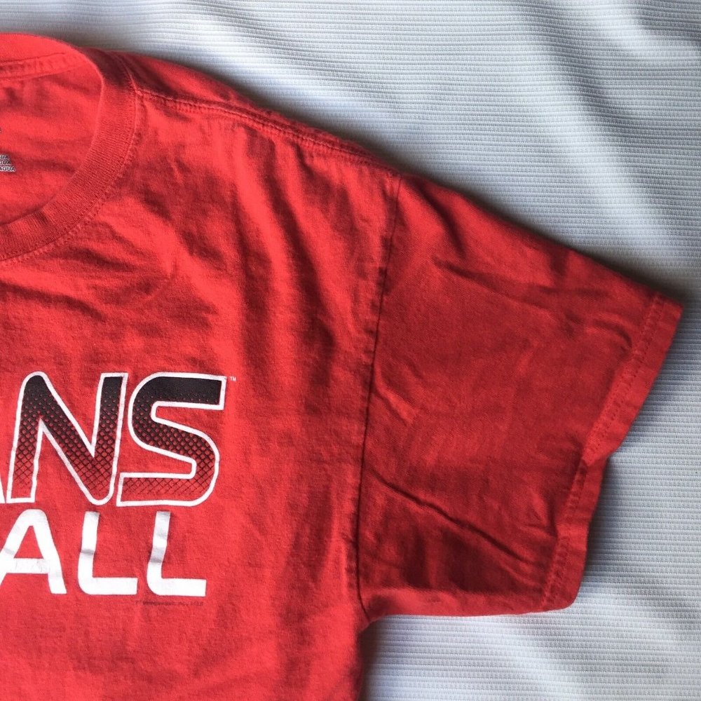 Cleveland Indians T Shirt Mens Large MLB Baseball Red Short Sleeve Adult Genuine - Picture 2 of 12